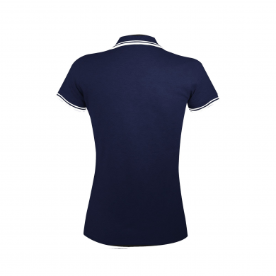 Polo liseré maille piquée - femme | Sanipod