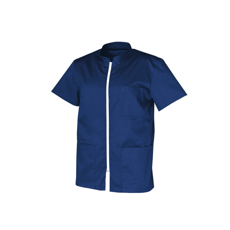 Blouse médicale avec zip pour homme professionnel de santé | Sanipod