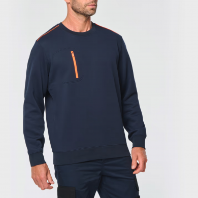 Sweat ambulancier grandes tailles mixte | Sanipod