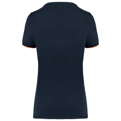 T-shirt liserés contrastés ambulancier femme | Sanipod