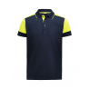 Polo homme prime bi-colore ECO-RESPONSABLE | Sanipod