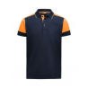 Polo homme prime bi-colore ECO-RESPONSABLE | Sanipod