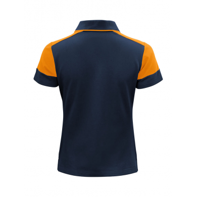 Polo femme prime bi-colore ECO-RESPONSABLE | Sanipod