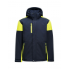 Softshell doublée homme prime bicolore ECO-RESPONSABLE | Sanipod