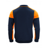 Sweat col polo prime bi-colore ECO-RESPONSABLE| Sanipod