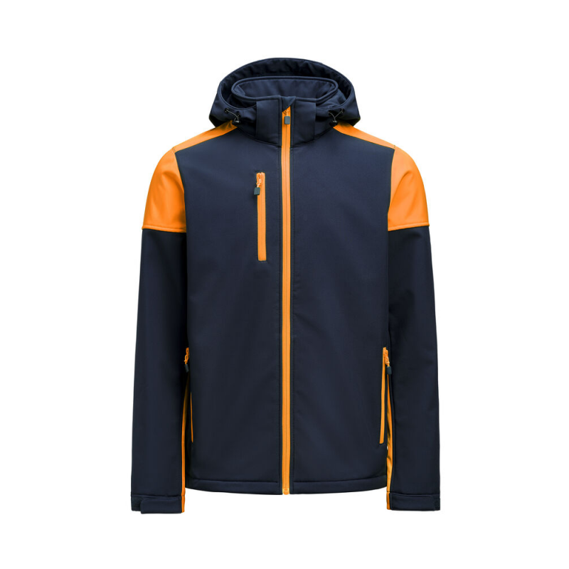 Softshell homme prime bicolore ECO-RESPONSABLE | Sanipod