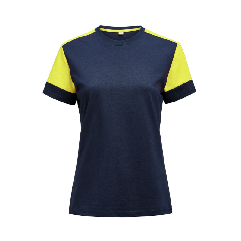 T-shirt femme prime bi-colore ECO-RESPONSABLE | Sanipod