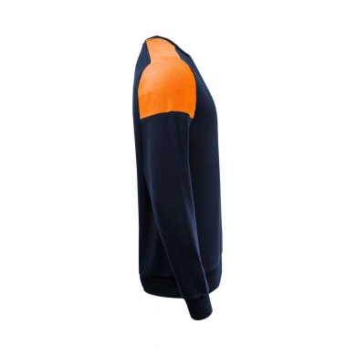 Sweat col rond prime bi-colore ECO-RESPONSABLE| Sanipod