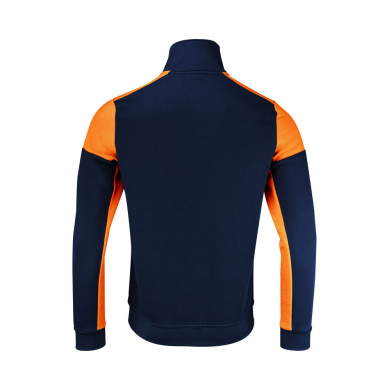 Sweat 1/2 zip prime bicolore ECO-RESPONSABLE | Sanipod