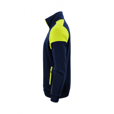 Veste sweat homme prime bicolore ECO-RESPONSABLE | Sanipod