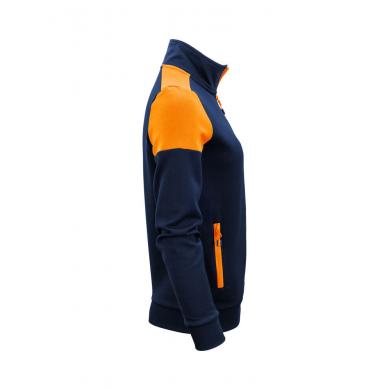 Veste sweat femme prime bicolore ECO-RESPONSABLE | Sanipod