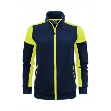Veste sweat femme prime bicolore ECO-RESPONSABLE | Sanipod